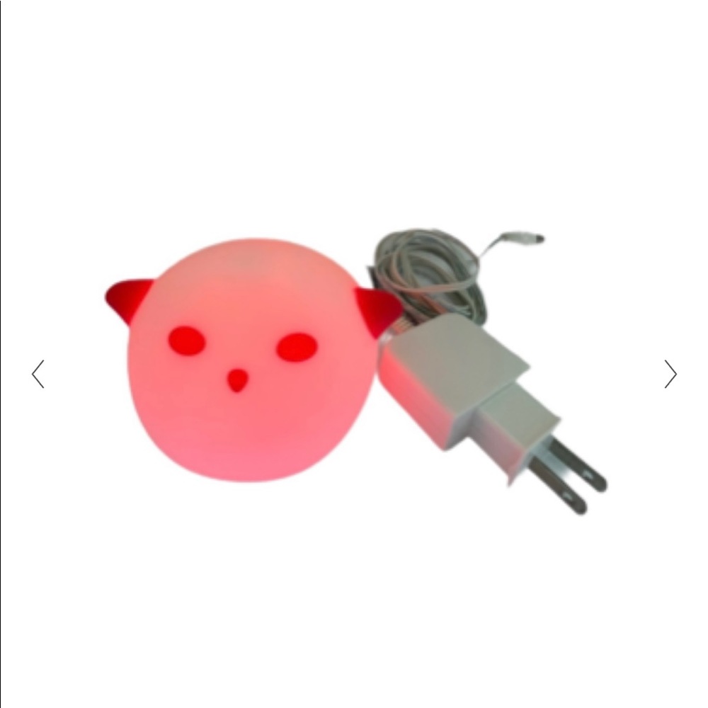 IKEA SPÖKA LED night light animal white, red